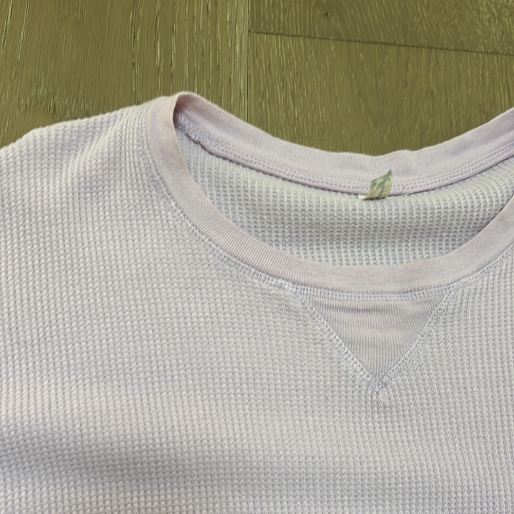 Free people waffle long sleeve